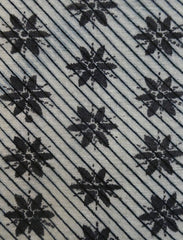 A Length of Arashi Shibori: Stenciled
