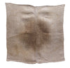A Rustic Hemp Steaming Cloth: Nuanced Centrally Placed Aura from Use