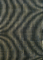A Length of Kumanozome: Rustic Stenciled Moire