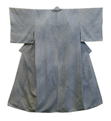 An Arashi Shibori Yukata: Desirable "Storm" Pattern