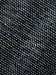 A Length of Indigo Dyed Arashi Shibori: Dark and Stormy