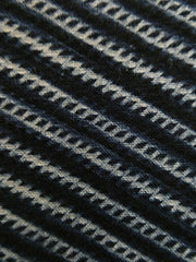 A Length of Densely Dyed Arashi Shibori: Storm Motif