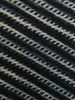 A Length of Densely Dyed Arashi Shibori: Storm Motif