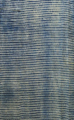 A Length of Chidori Shibori: Variegated Horizontal Stripes