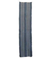 A Length of Rustic Striped Cotton: Two Joined Pieces