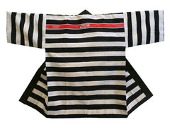 A Boldly Designed Hanten: Wide Striped Jacket