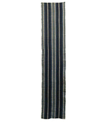 A Length of Beautifully Colored Striped Cotton: Hand Spun Yarns