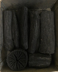A Box of Vintage Special Ikeda or Chrysanthemum Charcoal: Tea Ceremony