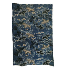 A Fragment of Complex Old Katazome Cotton: Splendid Pattern on Hand Spun Cotton