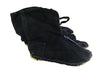 A Pair of Unused Rustic High Topped Tabi: Hand Spun Cotton and Sashiko Stitching