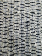 A Length of Taiten Shibori: Indigo Blips