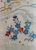 A Yuzen Dyed, Embroidered and Gold Couched Katabira Fragment: Late 18th Century