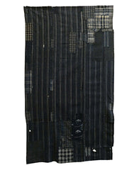 A Cotton Boro Futon Cover: Piles of Layered Patches