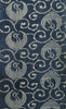 A Length of Hand Spun Hand Woven Cotton: Cranes and Karakusa