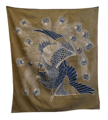 A Richly Decorated Tsutsugaki Furoshiki: Rare Image and Color