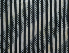 A Length Showing Two Dyeing Processes: Shibori and Stenciling