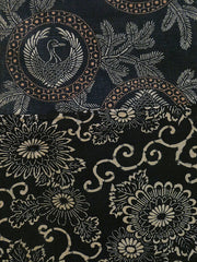 A Length of Two Joined Katazome Pieces: Two Patterns