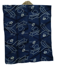 A Two Process Han Juban: Itajime Shibori and Katazome