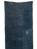 A Beautifully Patched Length of Indigo Dyed Hemp or Ramie: Katazome