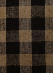 A Length of Plaid Woven Cotton: Bold Pattern