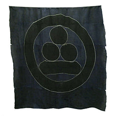 A Large Central Fragment from a Maku or Curtain: Meiji 29 or 1896