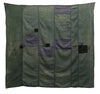 A Large Green Colored Patched Furoshiki: Lightweight Cotton