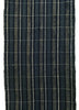 A Length of Richly Toned Plaid Cotton: Patina from Wear