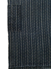 A Length of Pieced and Patched Katazome Cotton