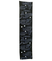 A Length of Pictorial Shibori: Water Plantain
