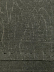 A Long Narrow Length of Old Katazome Cotton: Rare Wood Grain Pattern