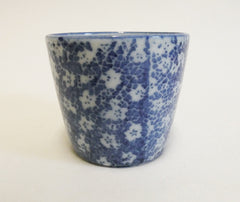 An Inban Ware Cup: Stenciled Design