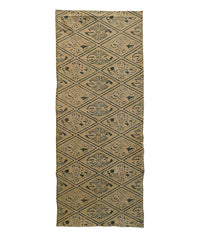 A Length of Stenciled Cotton: Unusual Color Palette