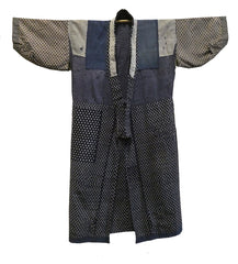 A Boro Kimono: Complex Patched and Pieced Repurposed Cottons