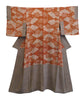 A 19th Century Pieced Crepe Silk Juban: Itajime Dyeing and Katazome