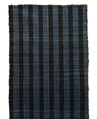 A Generous Length of Zanshi Ori: Leftover Yarn Weaving with Lumious Indigo Color