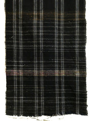A Length of Dark Toned Zanshi Ori: Leftover Yarns