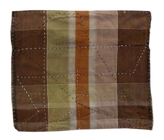 A Mended Zokin: Black and White Stitching