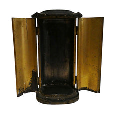 An Old Lacquered Zushi: Portable Shrine