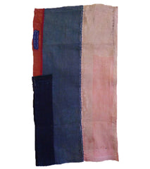 A Piece Constructed Cotton Sleeve Lining: Pink, Red, Blue