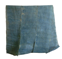 A Short Roll of Rustic Hand Plied Hemp Kaya: Blue Green