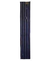 A Handsome Long Boro Textile: Handwoven Stripes