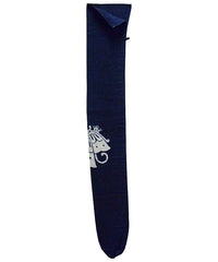 A Long Resist Dyed Bag: Elegant Butterfly