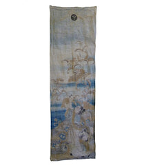 A Hand Painted 19th Century Child's Kimono Panel: Joufu