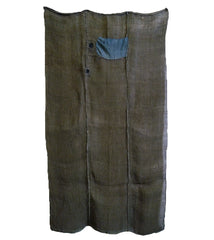 A Three Panel Rustic Boro Hemp Kaya: Reversible