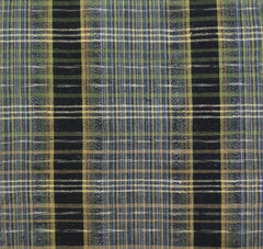 A Superbly Complex Length of Zanshi-ori: Kasuri Striped Yarns