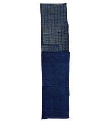 A Narrow Length of Layered Boro: Hand Loomed Cottons
