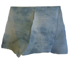 A Beautifully Faded Length of Hemp Kaya: Pale, Mottled Blues