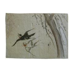 A 19th Century Depiction of Swallows #3: Hand Painted