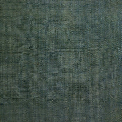 A Long Piece of Overdyed Hemp Kaya: Green Colored Netting