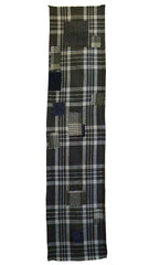 A Very Patched Plaid Boro Panel: Cotton Futon Cover